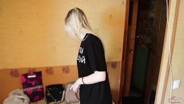 Stacy Starando: Сводный брат шантажист поймал сестру на краже денег и заставил ебаться с ним