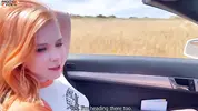 разговорились в машине
