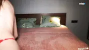 накинулся на девушку в чулках и насадил на хуй