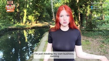 Молодая лижет яички: Познакомились на пробежке и потрахались дома