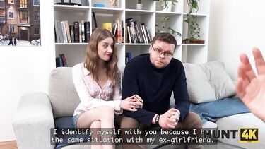 Саша Пейдж обсосала пикаперу член в сортире и устроила с ним анал перед своим рогоносцем